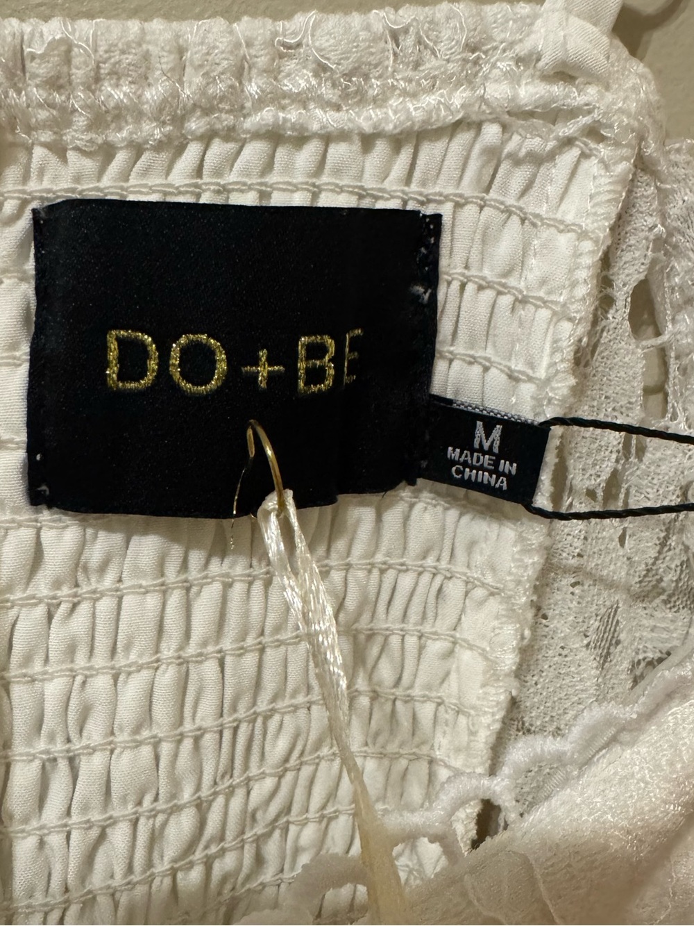 NWT DO+BE Corset Mini Dress | Medium | White - Picture 9 of 10